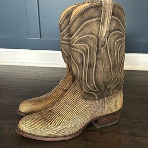 Tecovas ‘The Nolan’ Lizard Boots - 9.5